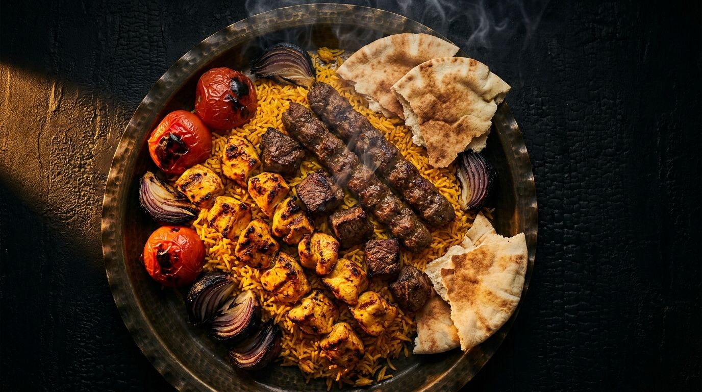 Mixed grill platter